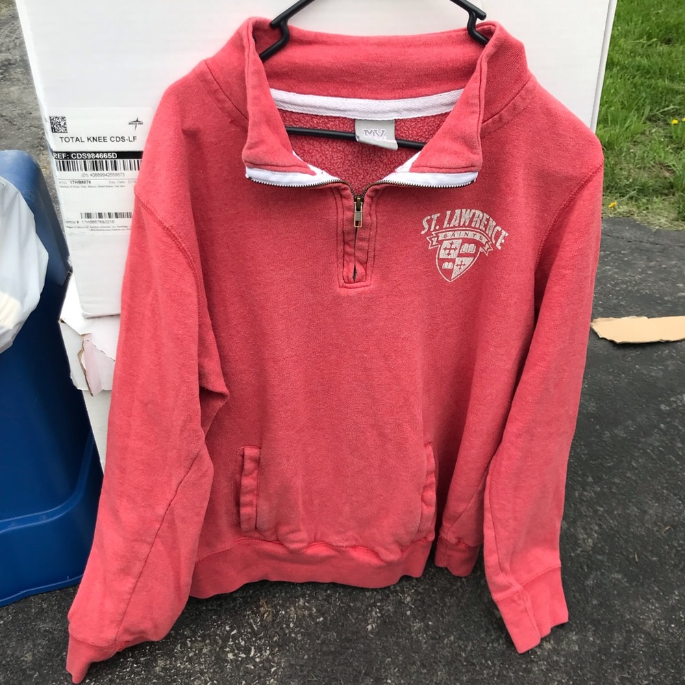 ST. LAWRENCE UNIVERSITY QUARTER ZIP SWEATSHIRT